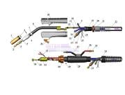 MIG/MAG IKS-600 Su Soğutmalı Torç 3 MT.