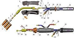 MIG/MAG IK-501 Su Soğutmalı Torç